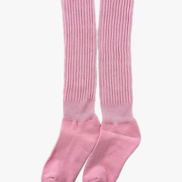 New Various Colors Slouch Socks Cotton Knee High Scrunch Socks - Picture 5 of 10